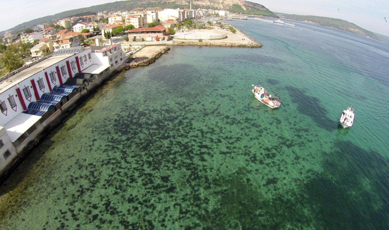 Aqua Boss Hotel Eceabat Bagian luar foto